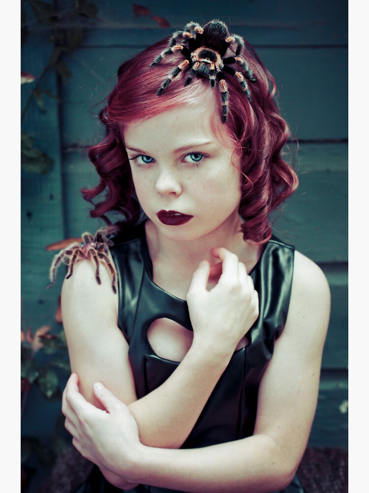 "Little Miss Muffet" Sticker by maliceofalice Redbubble