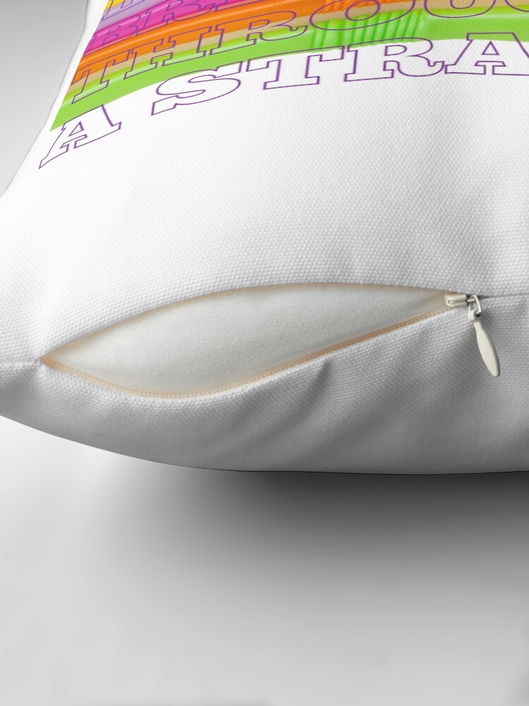 Thumbnail 2 of 4, Pillow, Asthma Life Can be Like Breathing Through a Straw designed and sold by AheadSolutions.