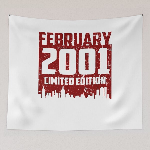 Item preview, 20th Birthday 20 Years Born In 2001 February designed and sold by Renergie.