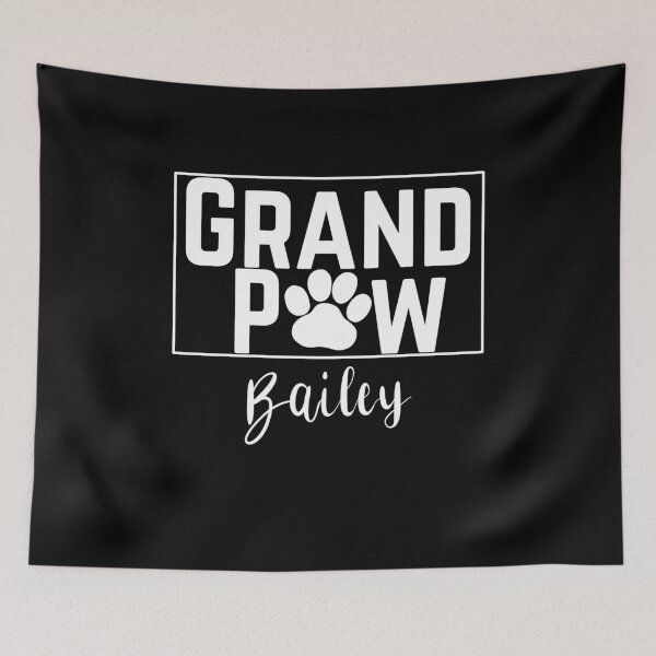 Item preview, Father's Day Grand Paw Grandpa Animal Customized Gift For Pet Owner Called Bailey designed and sold by Akmloza.
