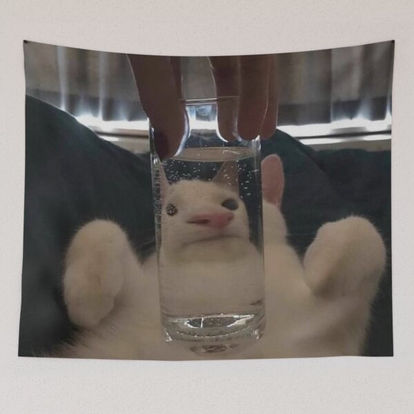 Item preview, funny cat designed and sold by cassiedevaney.