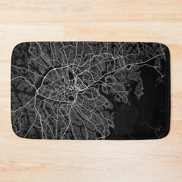 Item preview, Kampala City Map of Uganda - Full Moon designed and sold by deMAP.