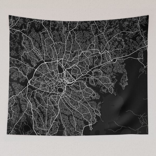Item preview, Kampala City Map of Uganda - Full Moon designed and sold by deMAP.