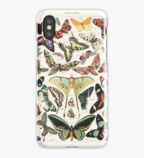 Vintage butterfly illustration iPhone Case/Skin