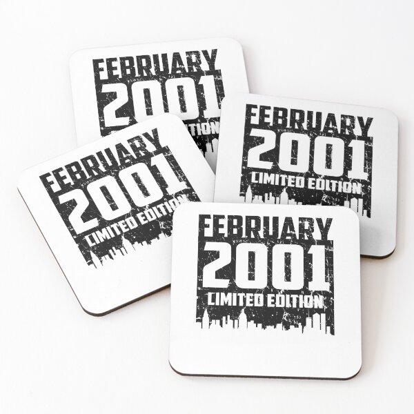 Item preview, 20th Birthday 20 Years Born In 2001 February designed and sold by Renergie.