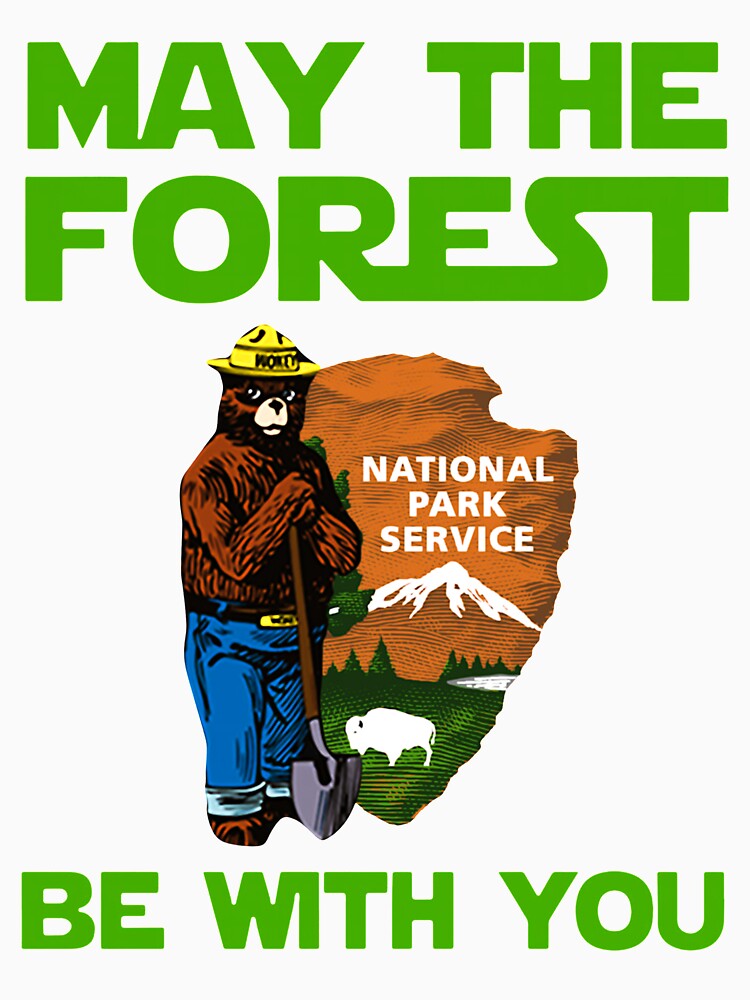 may the forest be with you t shirt