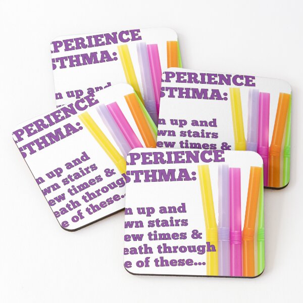 Item preview, Asthma Experience Try Breathing Through a Straw designed and sold by AheadSolutions.
