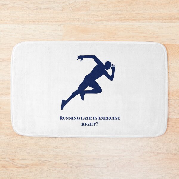 Item preview, Running late is exercise right? designed and sold by besimple2021.