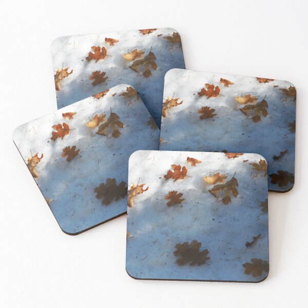 Item preview, Leaves & Snow designed and sold by Chris Gudger.
