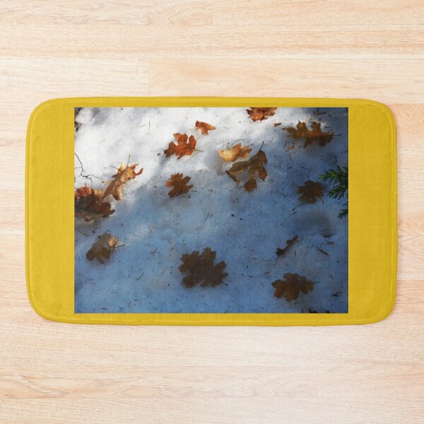 Item preview, Leaves & Snow designed and sold by Chris Gudger.