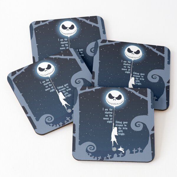 Item preview, Jack Skellington and Sally - Shadow On The Moon designed and sold by 11UponaTime.