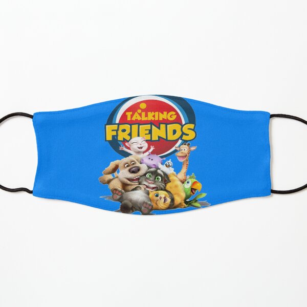 Talking Tom and Friends T-shirt & Mask and Sticker Kids Mask