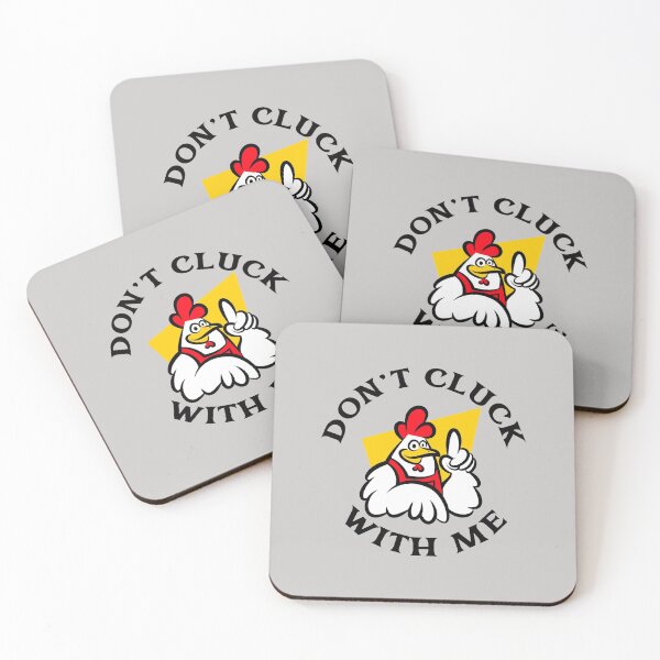 Item preview, Don't Cluck With Me Angry Chicken designed and sold by katiekendall.