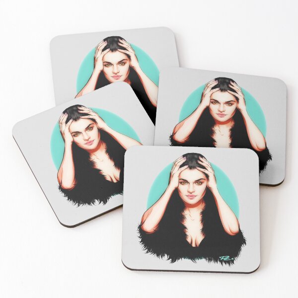 Item preview, Rachel Weisz - An illustration by Paul Cemmick designed and sold by TIGERDAVER.