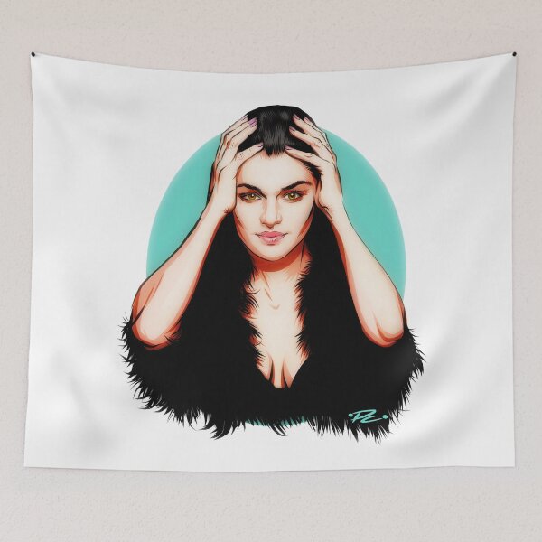 Item preview, Rachel Weisz - An illustration by Paul Cemmick designed and sold by TIGERDAVER.