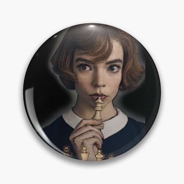 Item preview, THE QUEEN'S GAMBIT - Chess isn't always competitive. Chess can also be beautiful quote designed and sold by inthestyle.