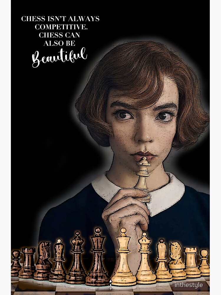 The Queen's Gambit Poster for Sale by excusememood