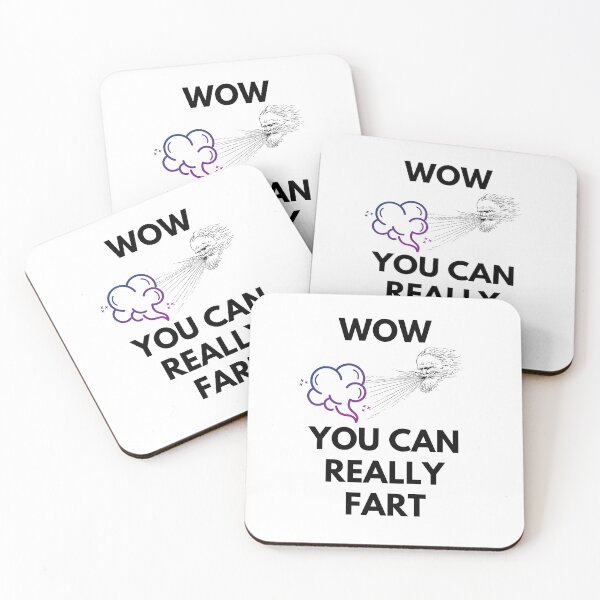 Item preview, Wow you can really fart - Funny Sticker designed and sold by joejiing.