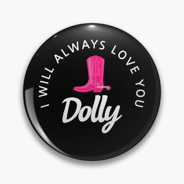 Item preview, I Will Always Love You Dolly P Cowboy Boot designed and sold by katiekendall.