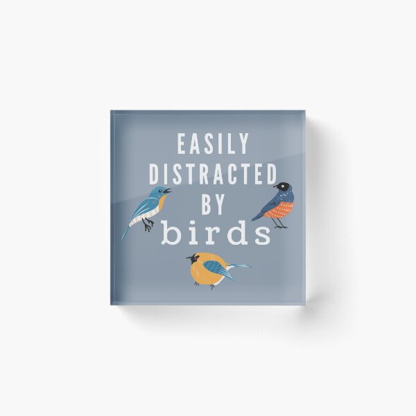 Item preview, Easily Distracted by Birds designed and sold by Zurickdesigns.