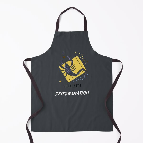 Item preview, Zodiac sign Scorpio "Born with Determination" designed and sold by TeeShirtVibes.