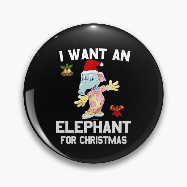 Item preview, i want an elephant for christmas designed and sold by Andrea Lina.