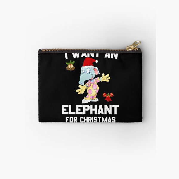 Item preview, i want an elephant for christmas designed and sold by Andrea Lina.