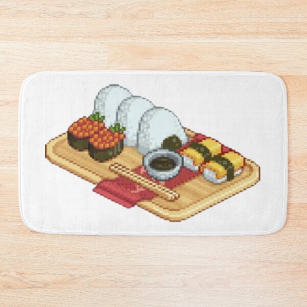 Item preview, pixel art of sushi meal designed and sold by AnthonyVdV.
