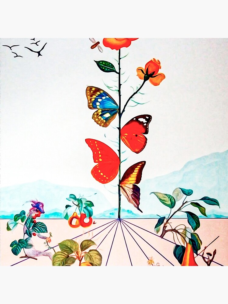 the butterfly rose dali