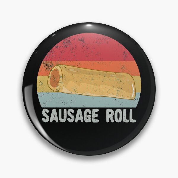 Item preview, Retro Sausage Roll - Sausage Roll Lover designed and sold by Kawaiindoodle.