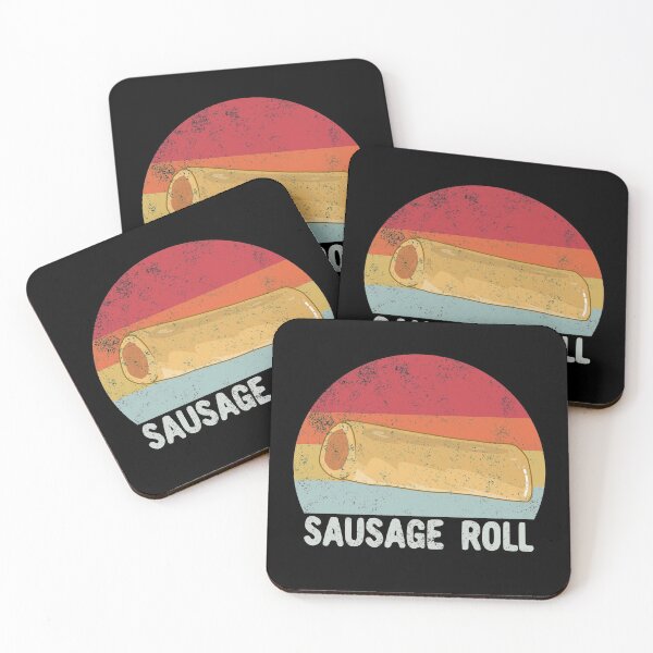 Item preview, Retro Sausage Roll - Sausage Roll Lover designed and sold by Kawaiindoodle.