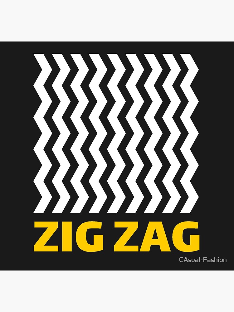 Zig Zag Man Merch & Gifts for Sale | Redbubble