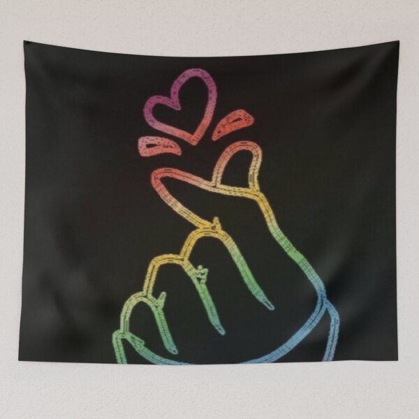 Item preview, Korean Finger Heart Symbol designed and sold by KookDesignZ.