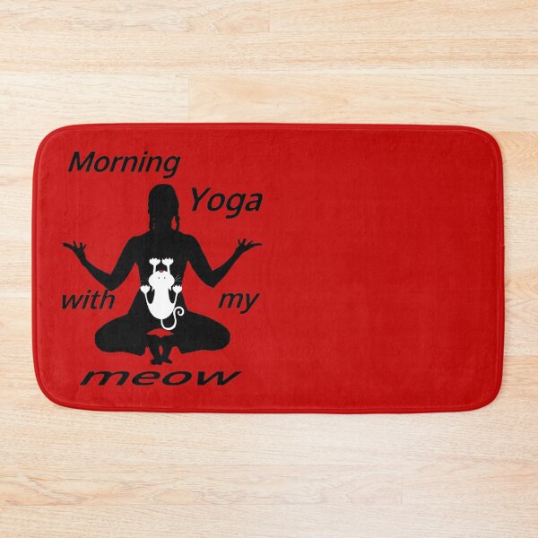 Item preview,  Morning Yoga With My Meow designed and sold by TeesFashion.