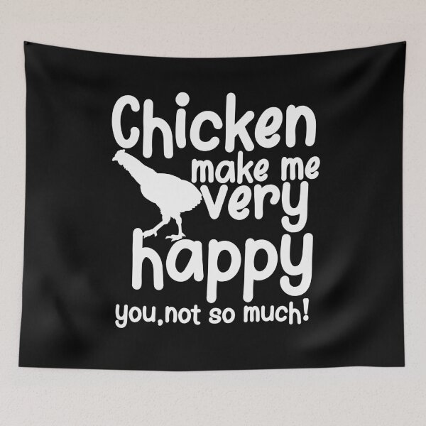 Item preview, Chicken Make Me Very Happy You,not So Much! Funny Farmer Gift designed and sold by Akmloza.