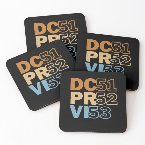 Item preview, Statehood for DC, Puerto Rico, and Virgin Islands--Taxation with Representation designed and sold by Art2Me.