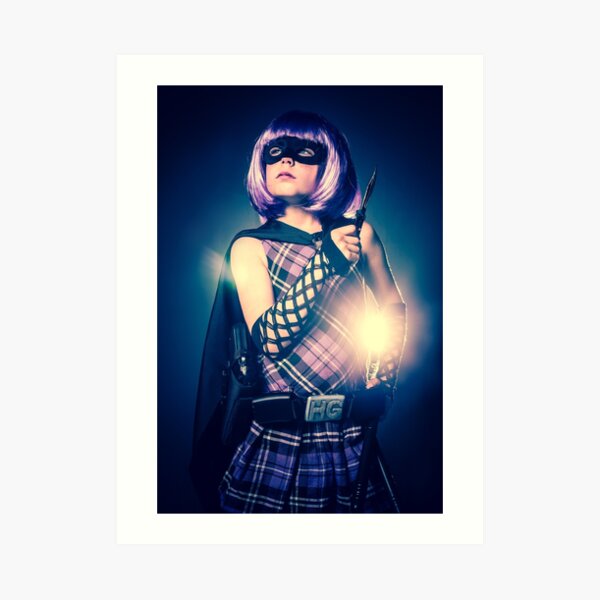 Hit-Girl Art Print