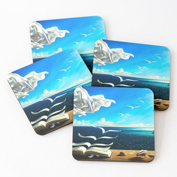 Item preview, Book to birds: Vintage Fantasy Surreal Print by Dali designed and sold by magicmagnet.