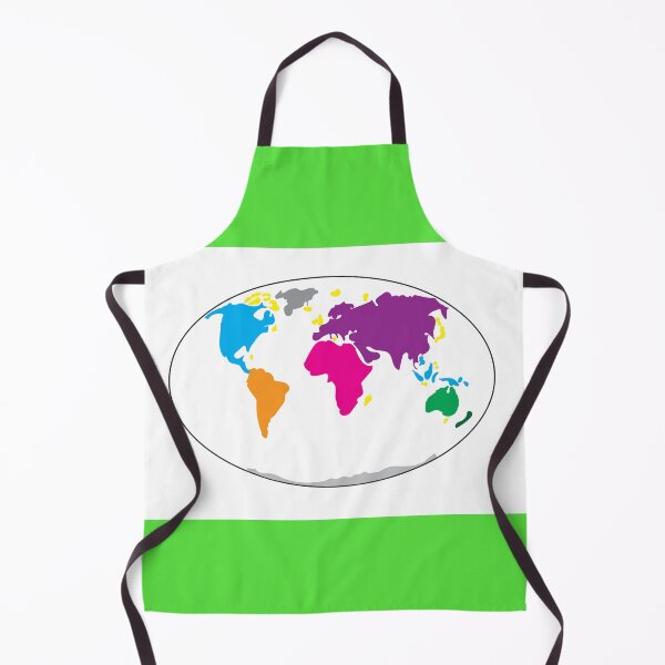 Item preview, A colorful map of the earth. designed and sold by Jurie Maree.