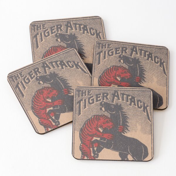 Item preview, The Tiger Attack - Vintage Advertising designed and sold by AscotSteve.
