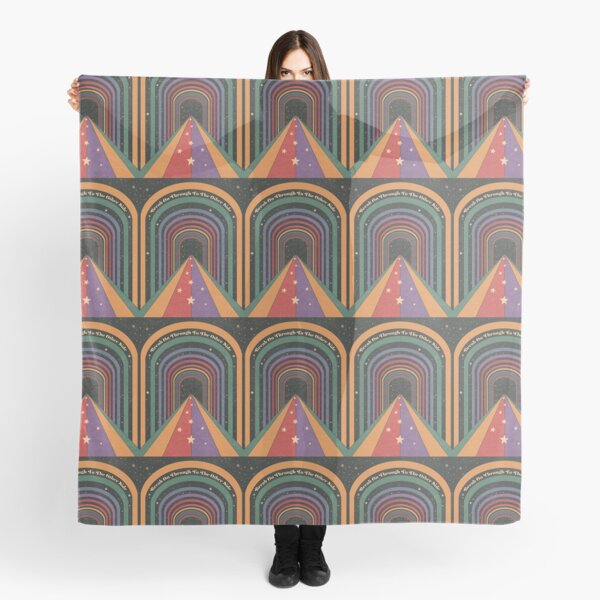 The Doors - Break On Through To The Other Side - The Doors Of  Perception Rainbow Art Scarf