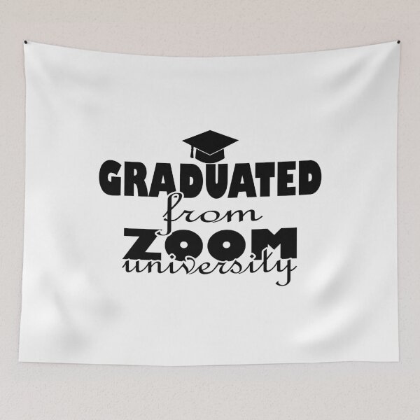 Item preview, Graduated From Zoom University designed and sold by ClicksandShips.