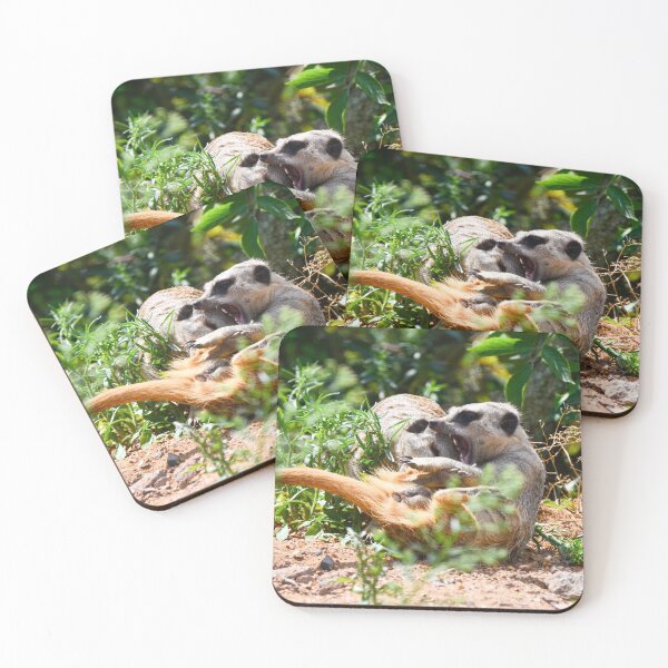 Item preview, Meerkats Play Fighting designed and sold by Ksswaden.