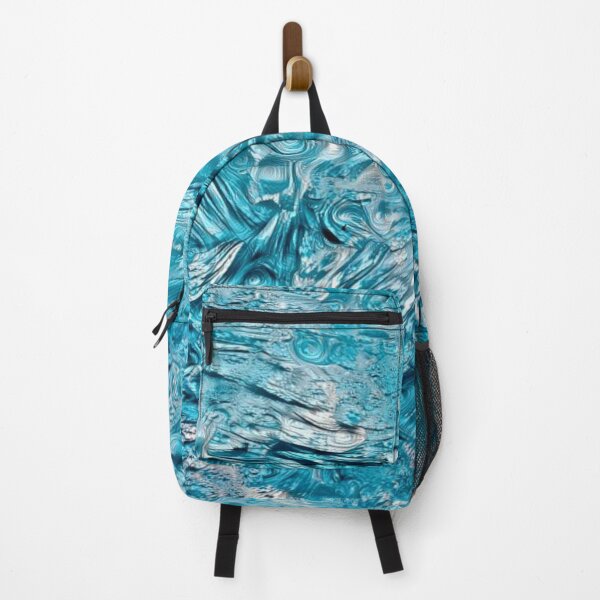Item preview, Blue Arctic Glacier - Abstract Polar Glacial Art designed and sold by ittybittyowl.