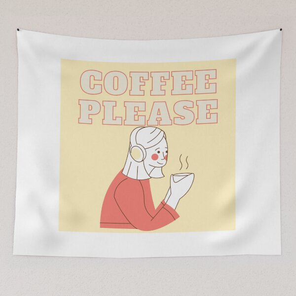 Item preview, coffe please designed and sold by artbyrosse.