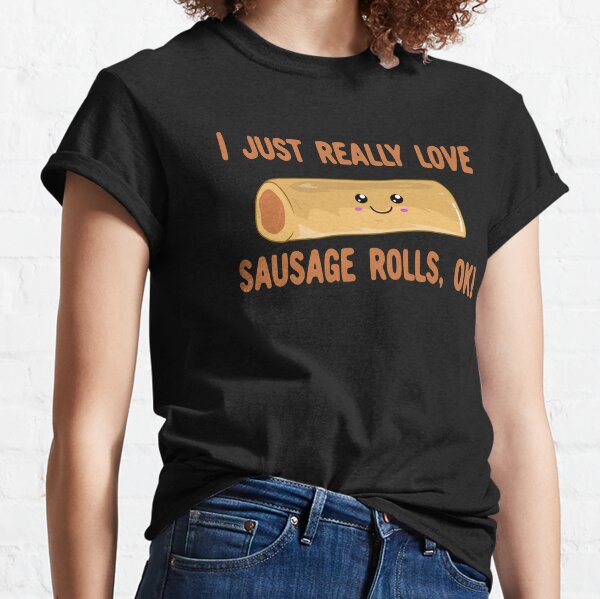 Sausage Race Tee Vintage Large Size White T-shirt With 