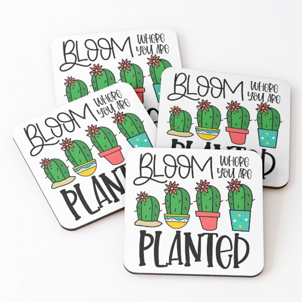 Item preview, Bloom where you are planted designed and sold by Fauxfell.