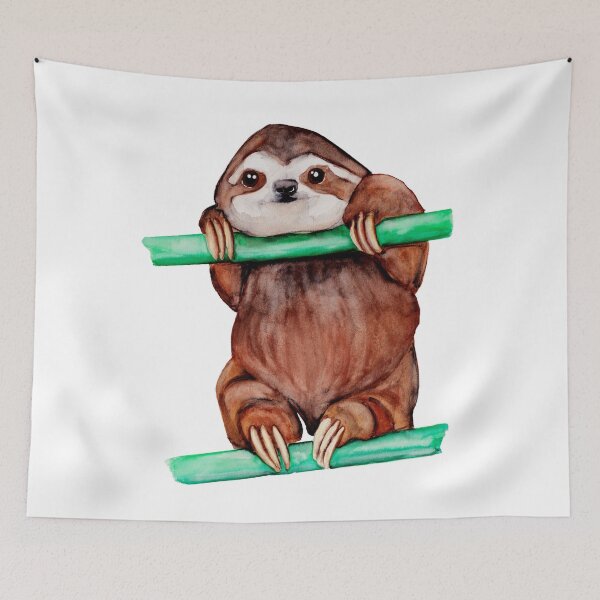 Item preview, Watercolor - Baby sloth designed and sold by Karolien Kenis.