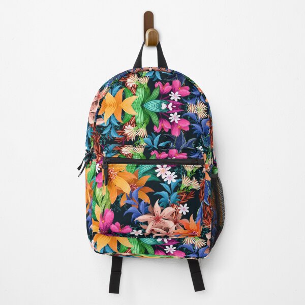 Item preview, Hand Painted Exotic Floral Pattern designed and sold by SSK Designs.