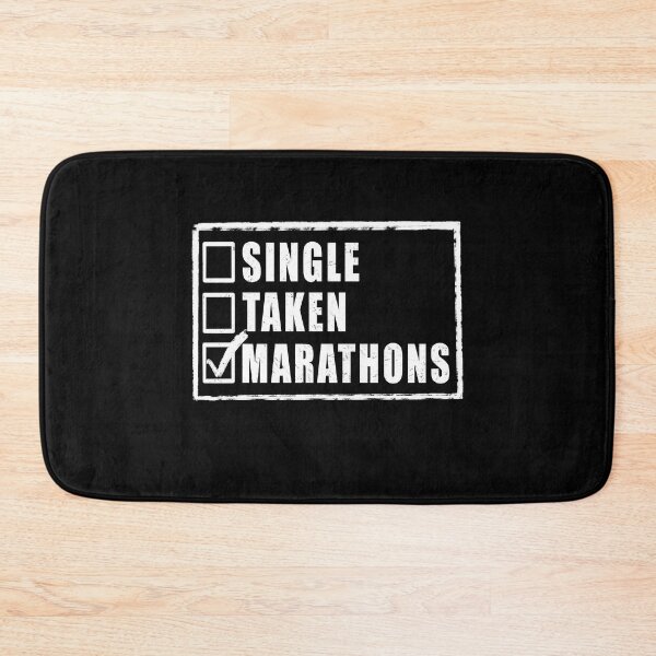 Item preview, Single Taken Marathons - Black designed and sold by BusyMonkeys.